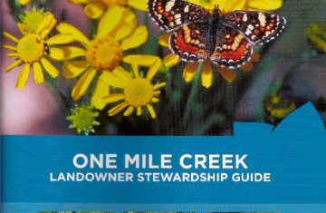 One Mile Creek Stewardship Guide cover